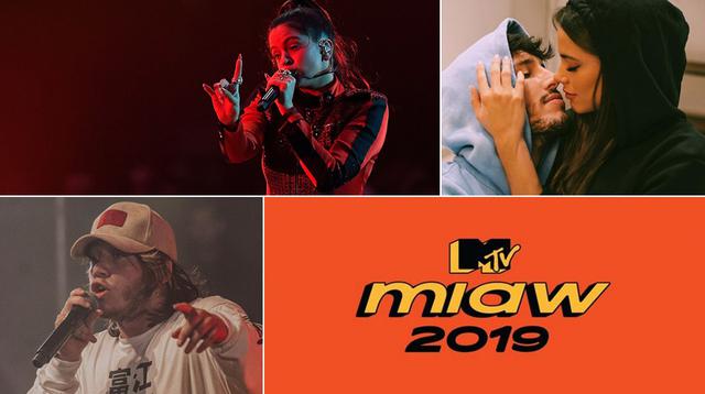 Nominados a los MTV MIAW 2019. (Fotos: Difusión)
