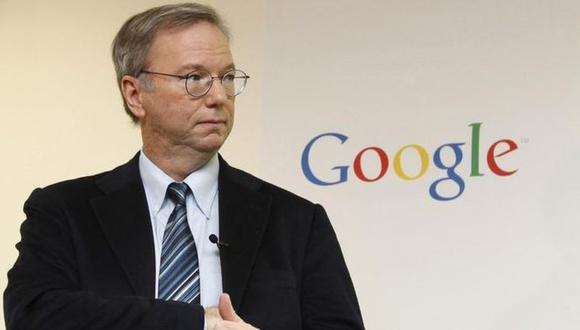 Schmidt era presidente ejecutivo de Google desde 2010 y se mantuvo en ese cargo cuando la compañía se reestructuró para convertirse en Alphabet en 2015. (Foto: Reuters)