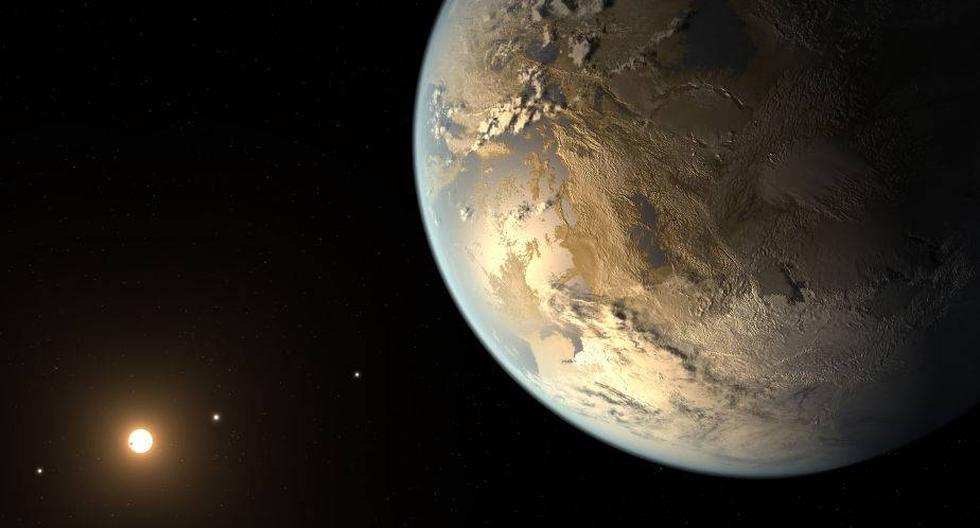 El exoplaneta Kepler186f. (Foto: NASA)