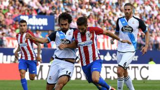 Atlético de Madrid ganó 1-0 a La Coruña por Liga Santander