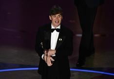 Cillian Murphy se lleva el premio a mejor actor en los Oscars 2024