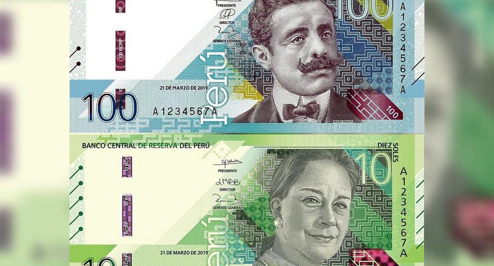 Bcr Puso En Circulación Nuevos Billetes De S 10 Y S 100 Con Rostros De Chabuca Granda Y Pedro 5505