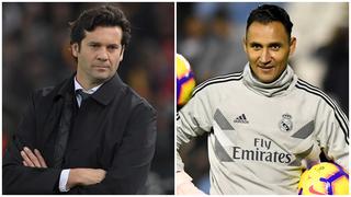 Real Madrid: técnico argentino Santiago Solari habló sobre suplencia del portero Keylor Navas