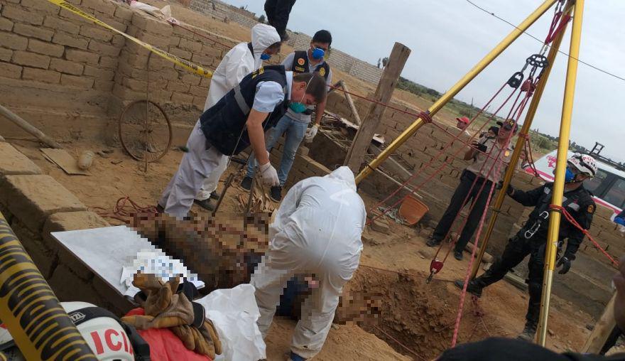 La Libertad: hayan dos cadáveres en el fondo de un pozo en Paiján