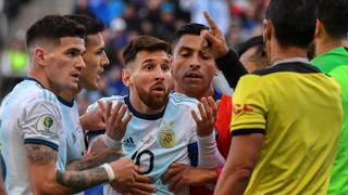 Argentina vs. Chile: se filtra informe del árbitro sobre las expulsiones de Lionel Messi y Gary Medel | FOTO