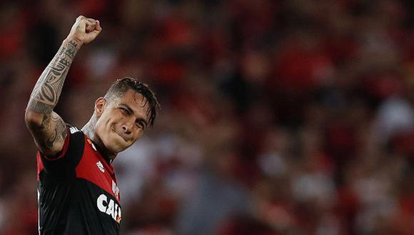 Paolo Guerrero ha sido registrado en la lista de jugadores de Flamengo que actuarán en la Copa Libertadores. El 'Depredador' podría disputar los últimos dos encuentros de la fase de grupos. (Foto: AFP)