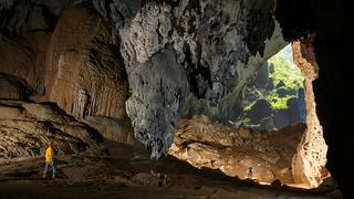 Recorre esta cueva que te regresará a la era de los dinosaurios