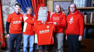 FC Santa Claus, el llamativo equipo europeo inspirado en la Navidad | FOTOS