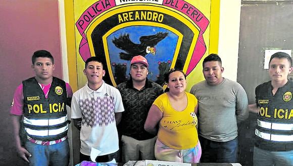 Los presuntos integrante de la red criminal fueron internados al penal de Puerto Pizarro.