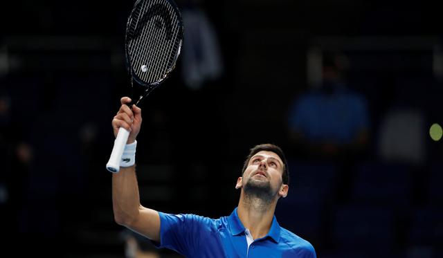 Djokovic vs. Schwartzman: las imágenes del partido por el ATP Finals | Foto: REUTERS