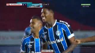 Internacional vs. Gremio: Jean Pyerre, con complicidad de la barrera, anotó de tiro libre en contra del ‘Colorao’ | VIDEO