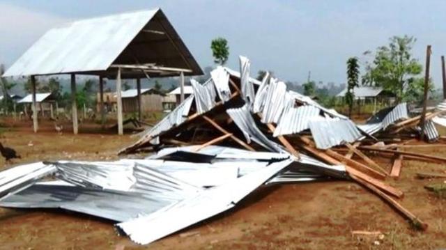 Lluvias y ventarrones destruyeron viviendas rurales en Pasco - 3