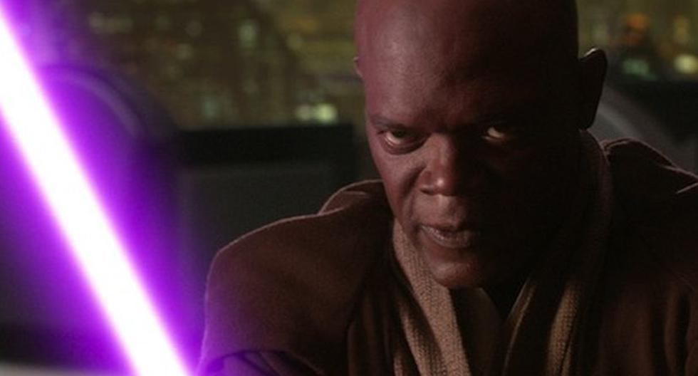 Samuel L. Jackson es Mace Windu en 'Star Wars' (Foto: Lucasfilm)