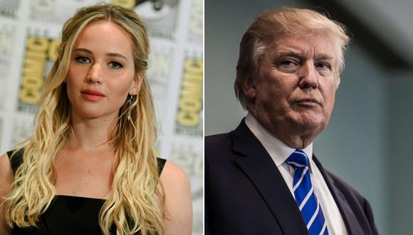 Jennifer Lawrence: "Presidencia de Trump sería fin del mundo"