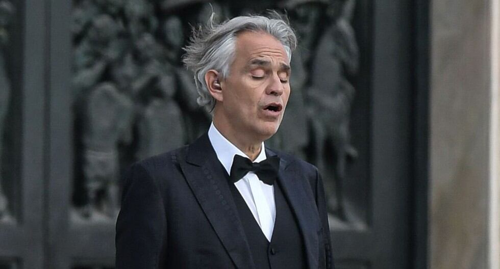 Andrea Bocelli es uno de los tenores más destacados del mundo. (AFP)
