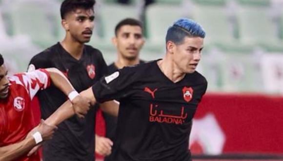 Al Rayyan, con asistencia de James Rodríguez, venció a Al Shamal por la Liga de las Estrellas