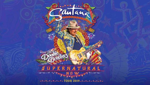 Carlos Santana anuncia gira “Sobrenatural” en Norteamérica (Foto: Difusión)