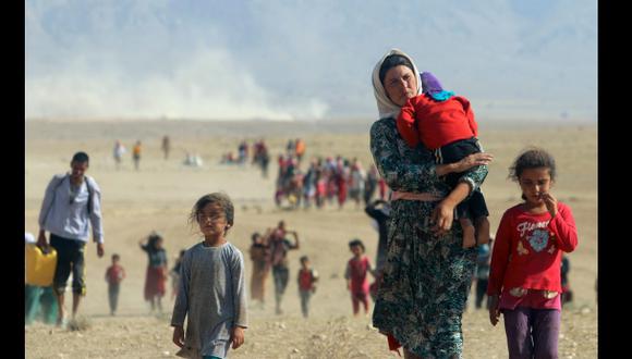 Se estrelló un helicóptero que ayudaba a los yazidis en Iraq