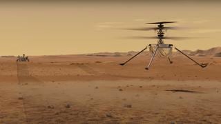 El helicóptero Ingenuity volará en el cielo de Marte hasta setiembre