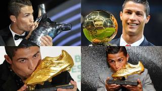 Cristiano Ronaldo y los trofeos individuales en su carrera