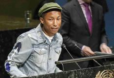 Pharrell Williams: ¿Qué dijo el cantante en su discurso ante la ONU?