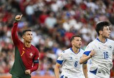 Portugal goleó a Bosnia-Herzegovina por Eliminatorias a la Euro | RESUMEN Y GOLES
