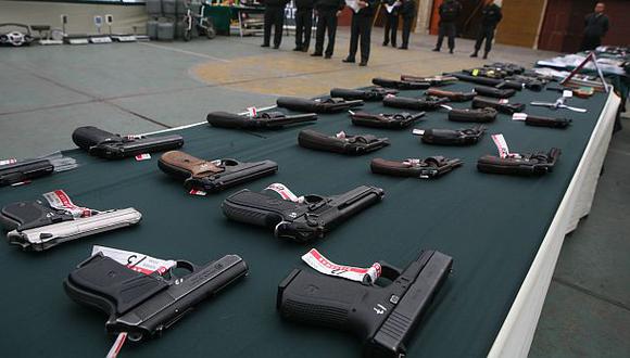 Policía incautó 81 armas ilegales y miles de municiones en Ica