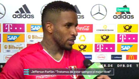 Perú vs. Alemania: "Ha sido mi novia", bromeó Farfán sobre amistad con Neuer. (Foto: Captura de video)