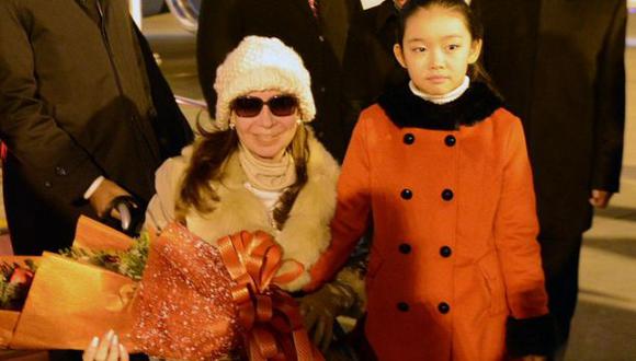 Cristina Fernández inicia gira en China en busca de inversiones