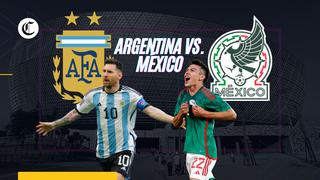 Argentina vs. México EN VIVO: apuestas, hora, fecha y canal del partido por el Mundial 2022