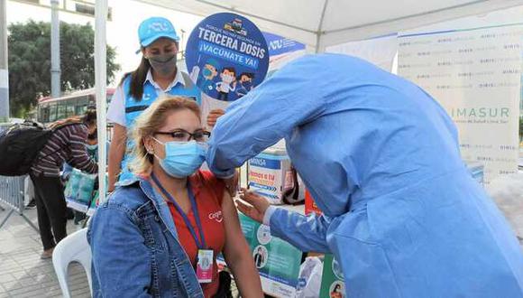 La vacunación contra el coronavirus continuará los feriados por Semana Santa en Lima Metropolitana | Foto: Minsa / Referencial