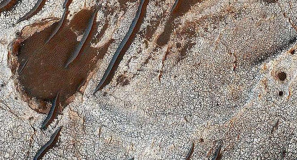 NASA y los gusanos salvajes que recorren Marte. (Foto: NASA/JPL-Caltech/University of Arizona)