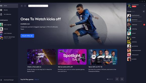 EA App es el nuevo reemplazo de Origin. (Foto: EA)