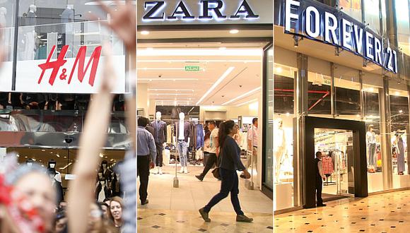 H&M, Zara y Forever 21: Así han impactado las 'fast fashion' desde su  llegada al Perú | ECONOMIA | EL COMERCIO PERÚ