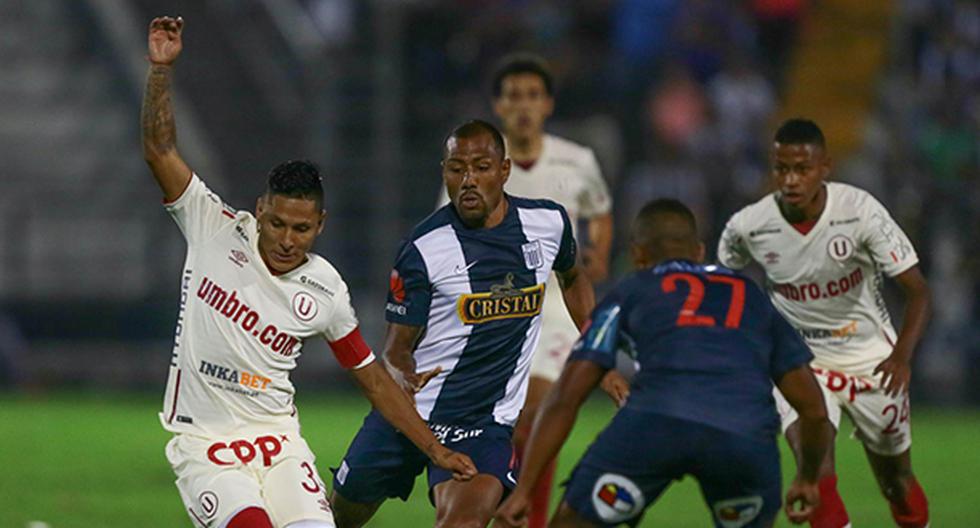 El partido entre Alianza Lima vs Universitario fue suspendido en el minuto 49 (Foto: Andina)