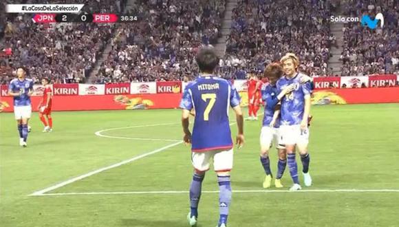 Gol Kaoru Mitoma, amistoso Perú vs Japón hoy en Osaka | VIDEO