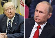 Trump ofrece apoyo a Putin para responder al atentado en San Petersburgo
