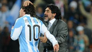 Diego Maradona aseguró que Lionel Messi es “el mejor futbolista de la actualidad”