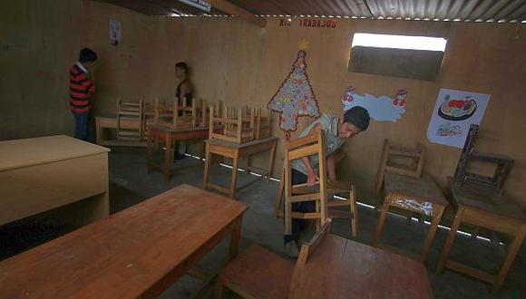 Chimbote: infraestructura de 59 colegios está en riesgo
