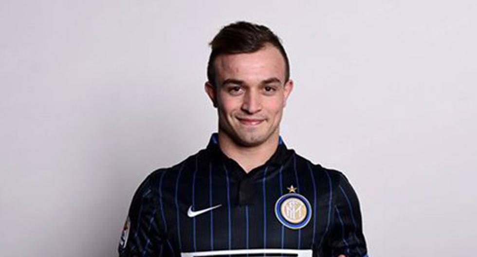 Así luce Shaqiri con la camiseta del Inter de Milán. (Foto: Inter de Milán)