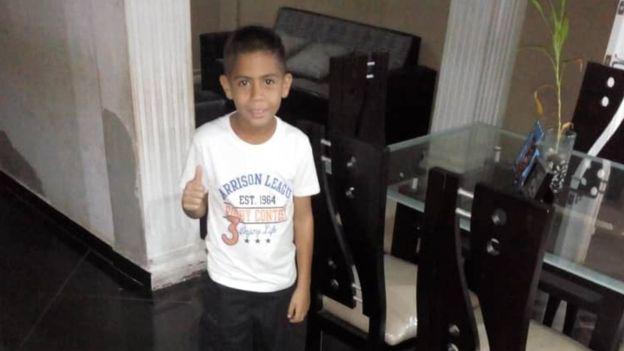 Brayan había cumplido 9 años un día antes de ser asesinado. Foto: RICHARD NAVARRO, vía BBC Mundo