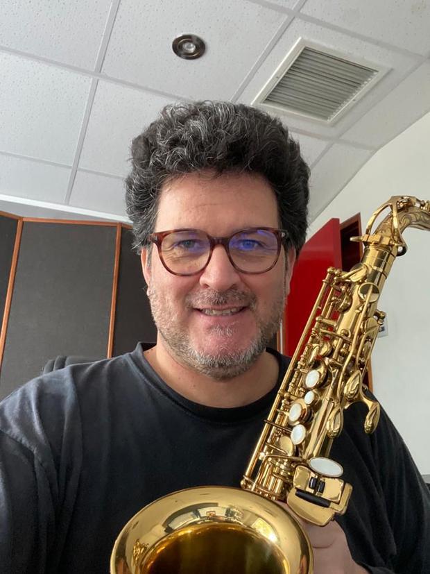 Compositor, saxofonista y productor musical Gonzalo Polar. (Foto: archivo personal de Gonzalo Polar)