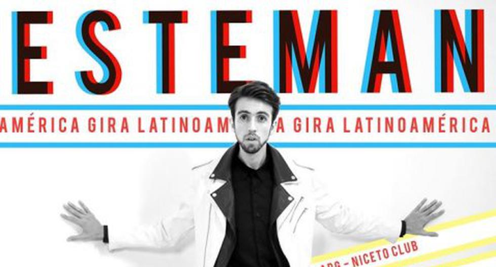 Esteman ofrecerá concierto en Lima. (Foto: Facebook Oficial)