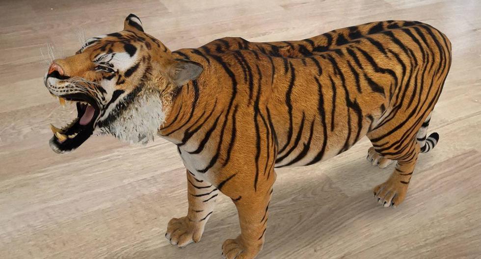 Animales 3D de Google: cómo meter un león, tigre, lobo o tiburón