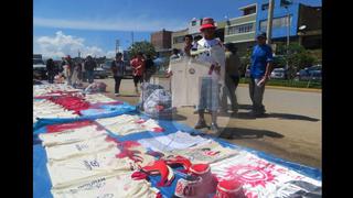 La ‘U’ llegó a Jauja y sus hinchas pintaron de crema la ciudad de Huancayo [FOTOS] 