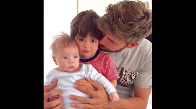 Facebook: el increíble parecido de Gerard Piqué y su hijo menor - 4