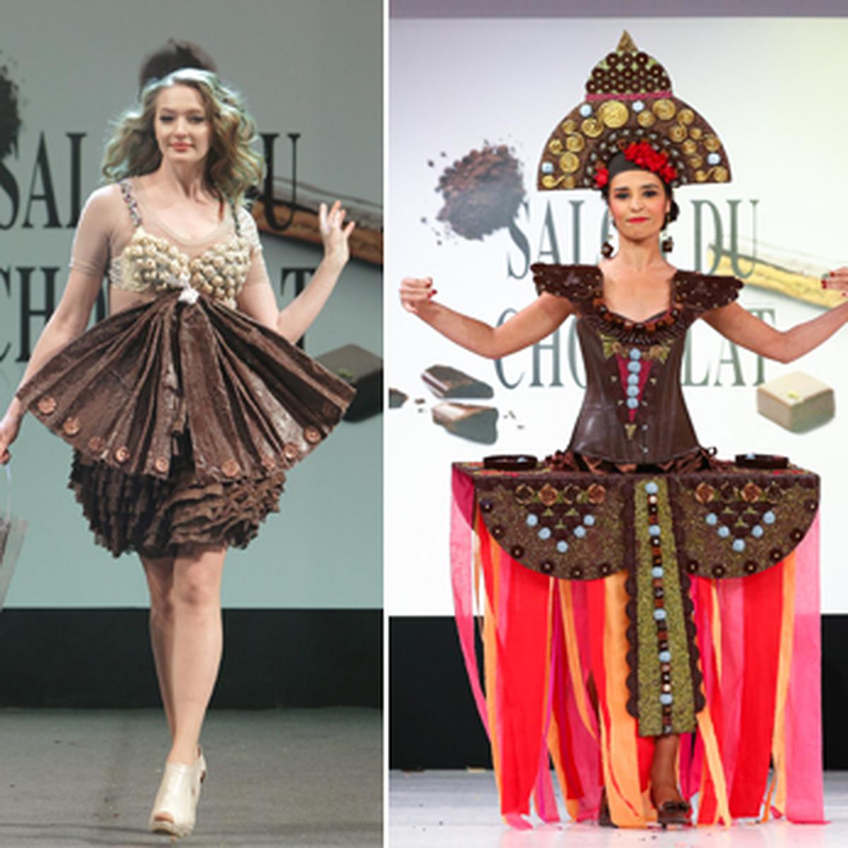 De chocolate: Mira los vestidos que provocan darles un mordisco | VIU | EL  COMERCIO PERÚ