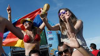La fiesta que se desató tras goleada colombiana en el Mundial