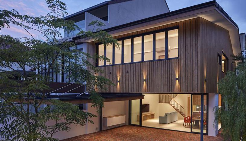 Los arquitectos del estudio Atelier M + A se encargaron del diseño de esta casa de 250 m2 ubicada en Singapur. (Foto: Masano Kawana /atelier-ma.com)