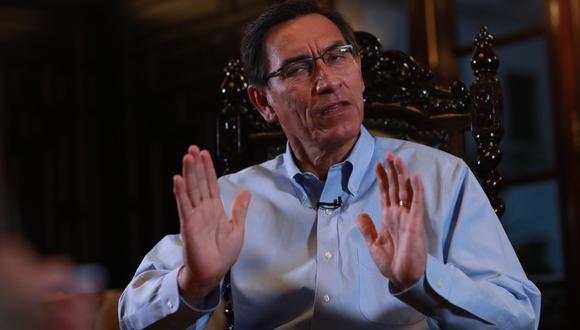 Martín Vizcarra, presidente de la República. (Foto: GEC)